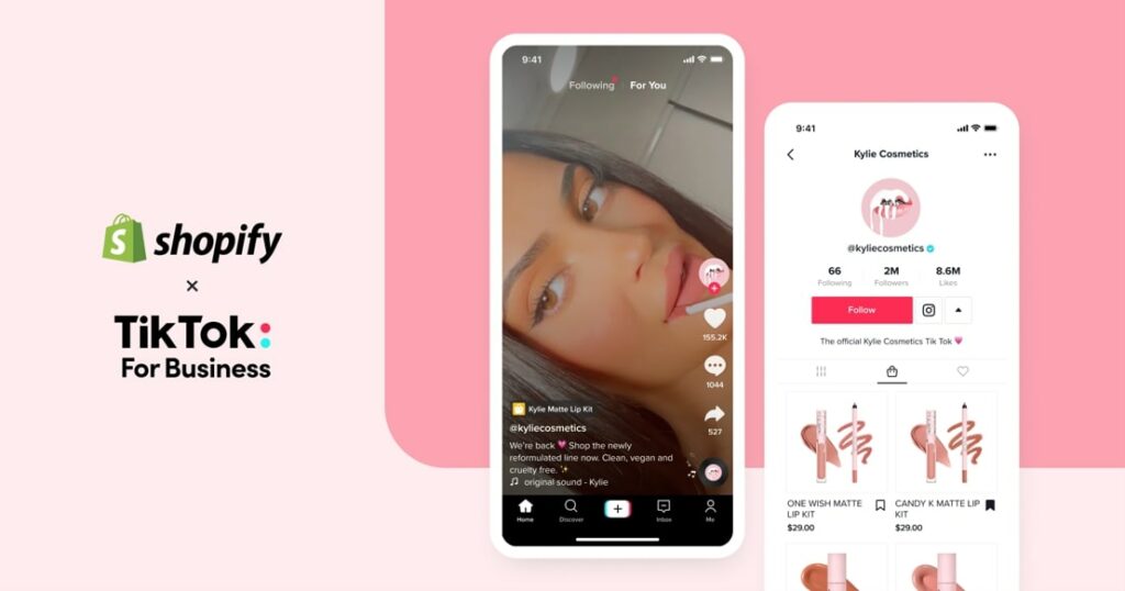 TikTok en Shopify