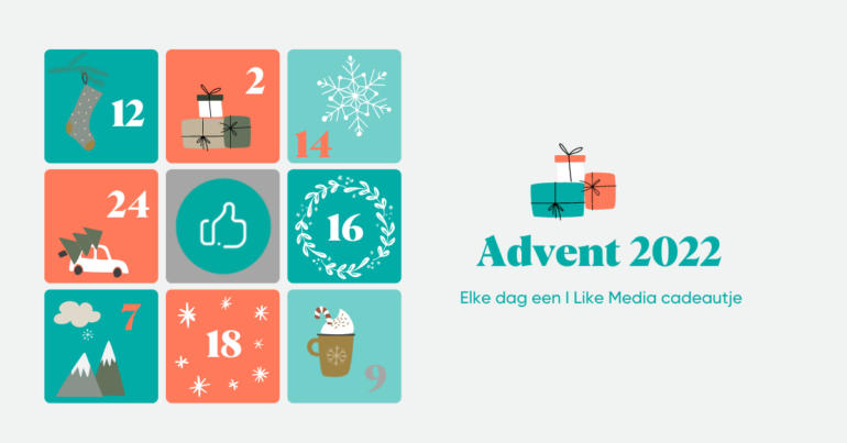 Volg onze adventskalender op Instagram