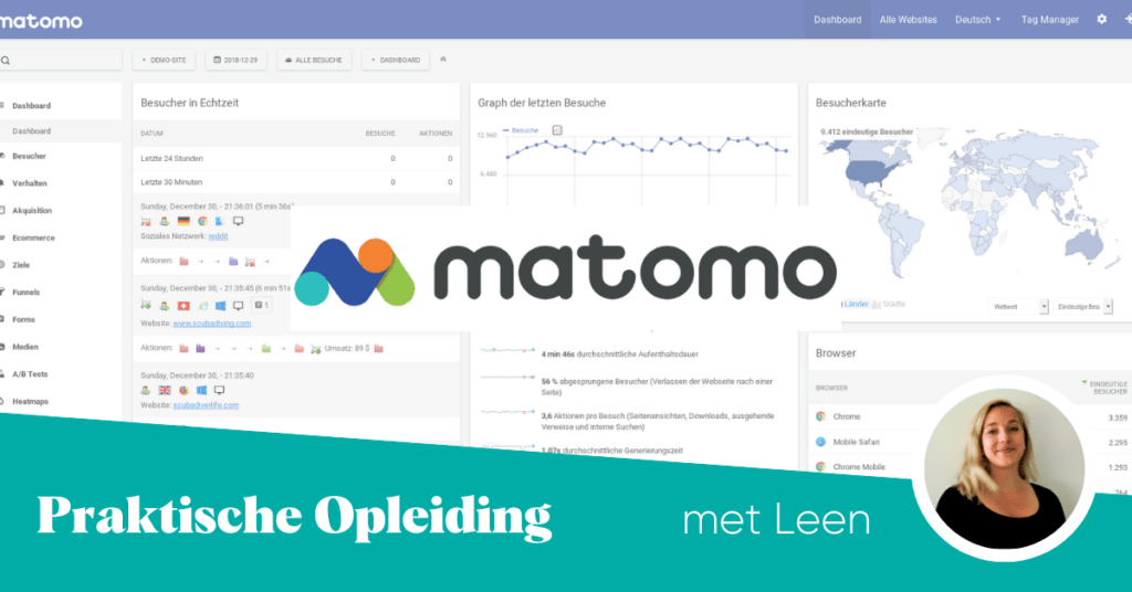 Je website analyseren met Matomo