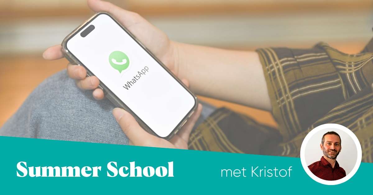 Summer School: WhatsApp inzetten in je communicatiestrategie