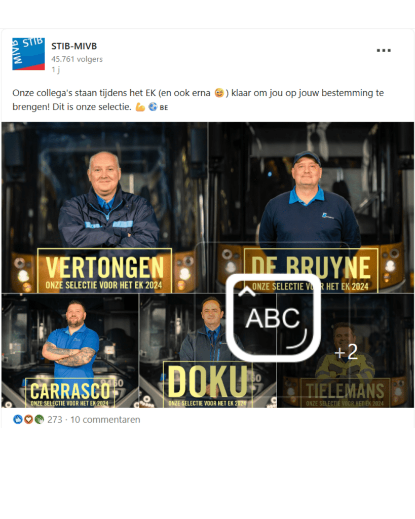 Top Topical STIB MIVB EK
