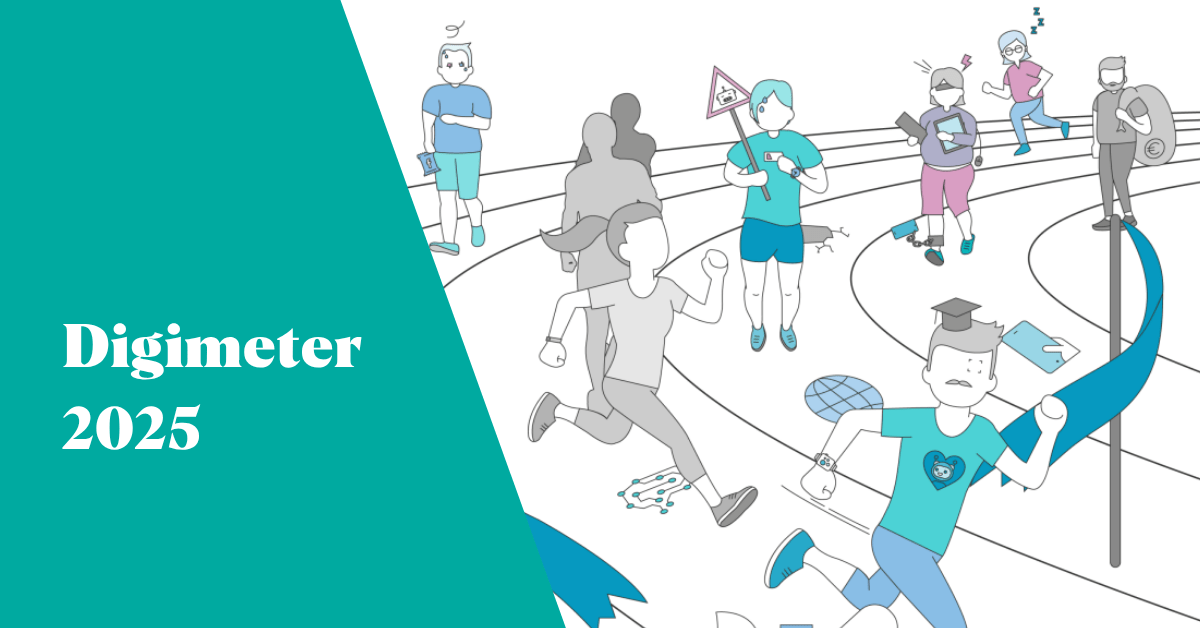 Zo gebruikt de Vlaming digitale media (Digimeter 2025)